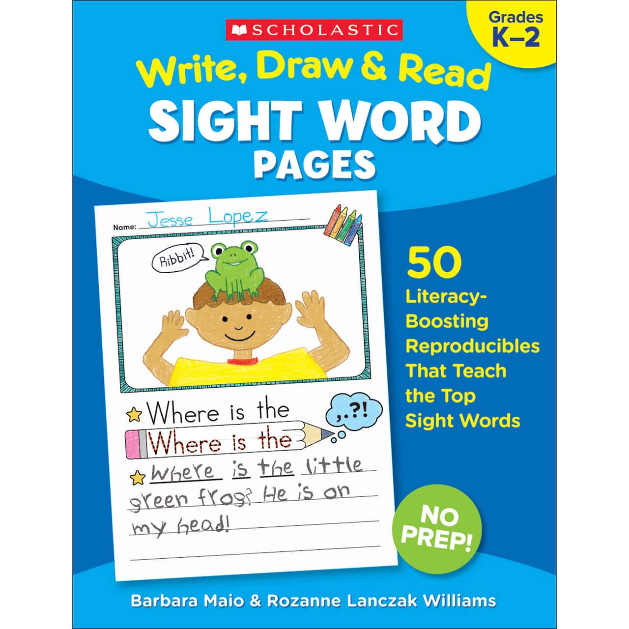 Scholastic Write, Draw &#x26; Read Sight Word Pages
